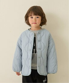 b・ROOM 【組み合わせ自由シリーズ】キルティングジャケット ナルミヤオンライン ジャケット・アウター ブルゾン・ジャンパー カーキグリーン ホワイト ブルー