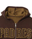 atmos pink x MLB Knit Hoodie BROWN