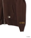 atmos pink x MLB Knit Hoodie BROWN