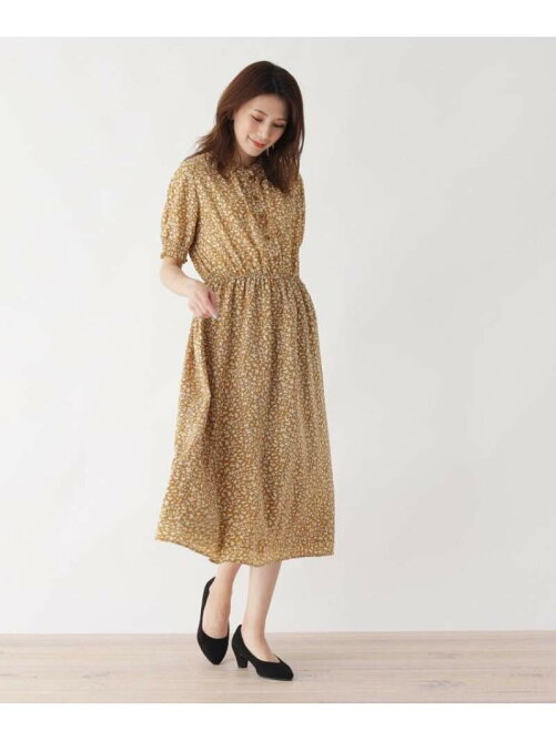 Shoo La Rue M L 骨格診断 単品フラワーバンドカラーワンピース Rakuten Fashion 楽天ファッション 旧楽天ブランドアベニュー Be67