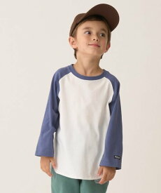 b・ROOM 【カイテキ天竺】ビッグシルエットラグランTシャツ ナルミヤオンライン トップス カットソー・Tシャツ ピンク グレー ブルー