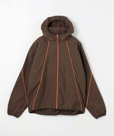 【SALE／50%OFF】UNITED ARROWS green label relaxing ＜GLR or＞ナイロン フード ブルゾン ユナイテッドアローズ アウトレット ジャケット・アウター ブルゾン・ジャンパー ブラウン グレー【送料無料】