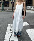 HARING クロシェレースキャミワンピ