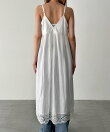 HARING クロシェレースキャミワンピ