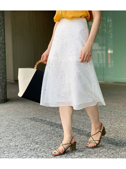 Rope セットアップ対応 ボタニカルレーススカート Rakuten Fashion 楽天ファッション 旧楽天ブランドアベニュー Au07