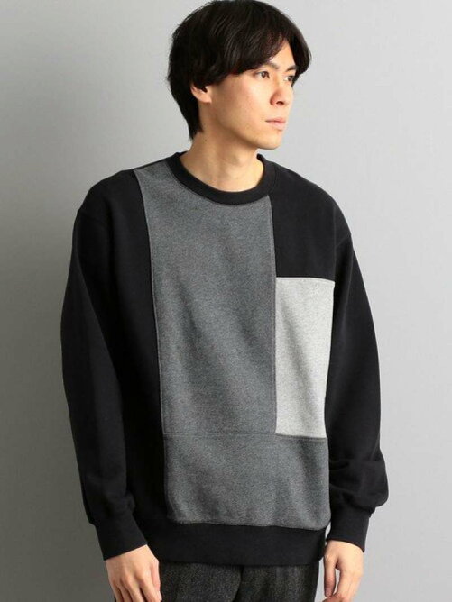 United Arrows Ltd Outlet Scパッチワークスウェットクルーls Rakuten Fashion 楽天ファッション 旧楽天ブランドアベニュー Ax37