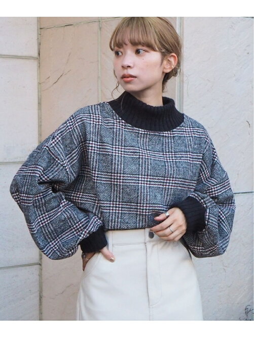 Tiptop Pocket Tiptop ニットリブ使いハイネックプルオーバー Rakuten Fashion 楽天ファッション 旧楽天ブランドアベニュー Bx27