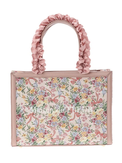 Maison De Fleur ゴブランフリルハンドルトートバッグ Rakuten Fashion 楽天ファッション 旧楽天ブランドアベニュー Cc07