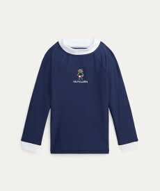 POLO RALPH LAUREN (ボーイズ 2才~7才)Polo ベア パフォーマンス ラッシュ ガード ラルフローレン 水着・スイムグッズ ラッシュガード ネイビー【送料無料】