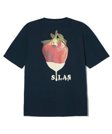 SILAS STRAWBERRY S/S TEE SILAS サイラス トップス カットソー・Tシャツ ブラック ネイビー ホワイト【送料無料】