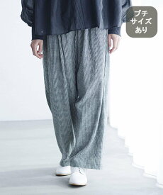 【SALE／30%OFF】natural by clip 《natural by clip》LRラップパンツ[プチサイズあり] スタディオクリップ パンツ その他のパンツ ベージュ ブラック【送料無料】