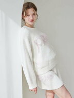 【SALE／30%OFF】gelato pique フリルロゴリブフレアショートパンツ ジェラートピケ インナー・ルームウ…