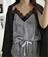 SLOBE IENA Margaux Dereume * SLOBE lingerie キャミブラウス スローブ イエナ トップス キャミソール …