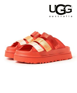 Ray BEAMS UGG(R) / GoldenGlow Slide �r�[���X �E�C���� �V���[�Y�E�C �T���_�� �u���b�N�y���������z