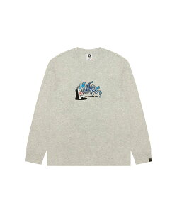 AAPE BY A BATHING APE AAPER Fall Warning LONG SLEEVE TEE �G�[�G�C�v�E�o�C�E�A�E�x�C�V���O�E�G�C�v �g�b�v�X �J�b�g�\�[�ET�V���c �z���C�g�y���������z