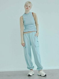 emmi 【PUMA】Cargo Sweatpants TR エミ パンツ ジャージ・スウェットパンツ ブルー【送料無料】