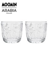 MOOMIN ARABIA [公式] ムーミン アラビア タンブラー 約280ml ペアセット クリア ムーミンアラビア 食器…