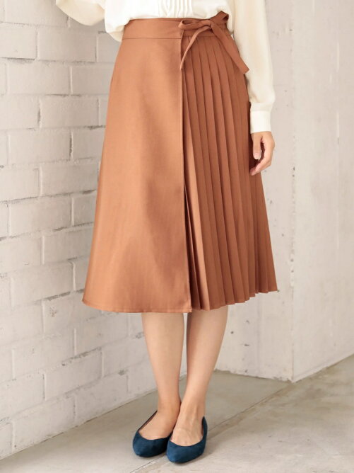 Earth Music Ecology ラッププリーツスカート Rakuten Fashion 楽天