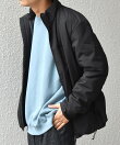【WEB限定】<撥水/防風/洗濯機可能>オールウェザー SORONA(R) 中綿 スタンド ブルゾン◆