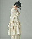 ランダムフリルアキハボイルブラウス