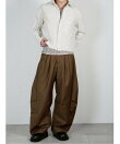【Chikashitsu +】pigment cut off shirt / クロップド 長袖 シャツ