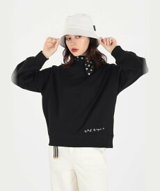 To b. by agnes b. WEB限定 キャンディスリーブプルオーバー アニエスベー トップス スウェット・トレーナー ブラック【送料無料】