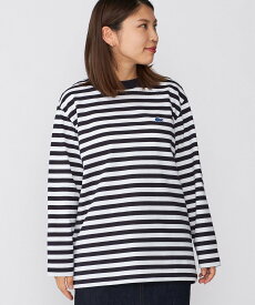 【SALE／40%OFF】SHIPS 【SHIPS別注】LACOSTE: ヘビー ピケ バスクシャツ シップス トップス カットソー・Tシャツ ホワイト グリーン ネイビー【送料無料】