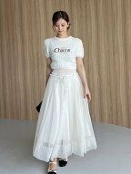 【SALE／40%OFF】SNIDEL 【Chacott】ジャガードハーフプルオーバー スナイデル トップス ニット グレー …