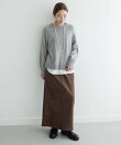 ストレッチフェイクスエードスカート