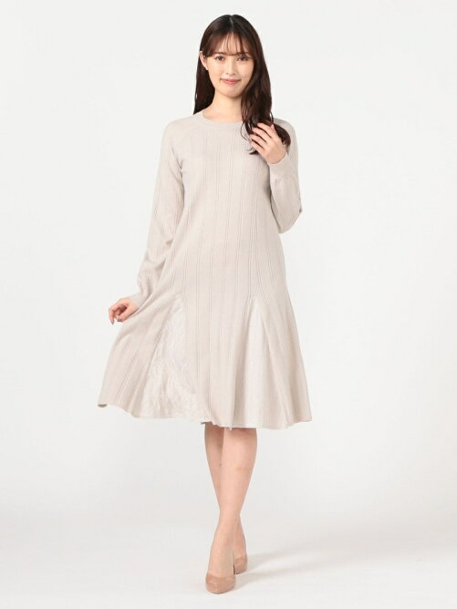 Debut De Fiore レース切替aラインニットワンピース Rakuten Fashion 楽天ファッション 旧楽天 ブランドアベニュー Cv1786