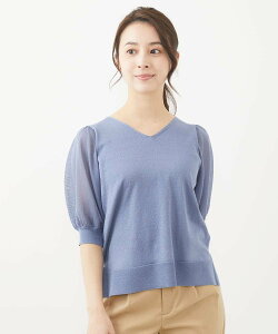 �ySALE�^50%OFF�zMK MICHEL KLEIN�i�������T�C�Y�j �y�������T�C�Y�z�V�A�[�p�t�X���[�uV�l�b�N�j�b�g/�􂦂� ���]���h�D�T���N �g�b�v�X �j�b�g �z���C�g �l�C�r�[ �u���[�y���������z