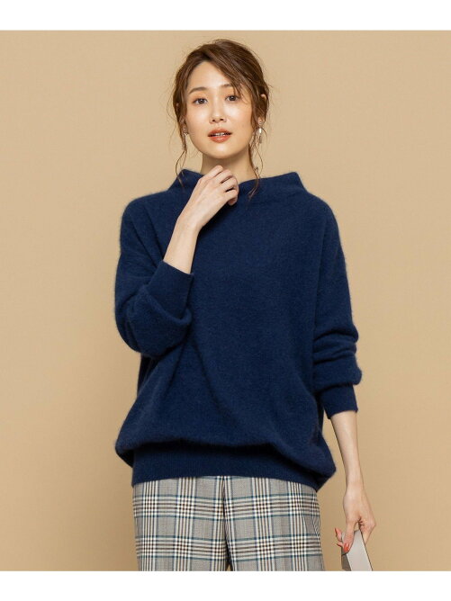 組曲 ヘアリーラクーン ボトルネック ニット Rakuten Fashion 楽天ファッション 旧楽天ブランドアベニュー Bs0787