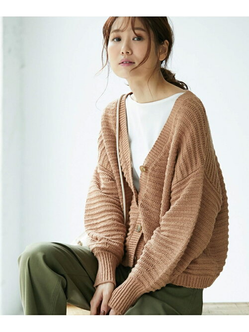 Rope Picnic リリーヤーンショート丈ニットカーディガン Rakuten Fashion 楽天ファッション 旧楽天 ブランドアベニュー Dh8787