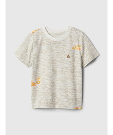 【SALE／40%OFF】GAP (K)ブラナン フェイバリット ストライプ Tシャツ (幼児) ギャップ トップス カットソー・Tシャツ グレー ホワイト