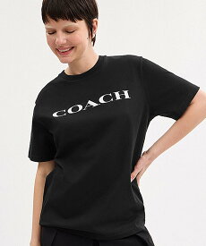 COACH OUTLET 【公式】シグネチャー Tシャツ コーチ　アウトレット トップス カットソー・Tシャツ ブラック【送料無料】