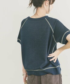 【SALE／50%OFF】URBAN RESEARCH ITEMS ラメハンソデスウェットプルオーバー アーバンリサーチアイテムズ トップス スウェット・トレーナー レッド グレー ネイビー