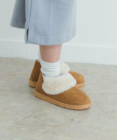 URBAN RESEARCH DOORS ショートムートンブーツ(KIDS) アーバンリサーチドアーズ シューズ・靴 その他のシューズ・靴 ベージュ ブラウン