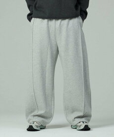【SALE／31%OFF】FREAK'S STORE ボンディング カーブシルエット ワイドスウェットパンツ 25AW フリークスストア パンツ ジャージ・スウェットパンツ グレー ブラック ブラウン【送料無料】