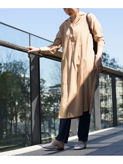Setup7 Maison Breeze W Maison Breeze ロングプルオーバーベルト付きワンピース Rakuten Fashion 楽天ファッション 旧楽天ブランドアベニュー Dg67