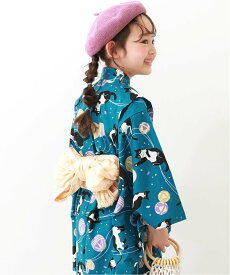 【SALE／34%OFF】devirock 浴衣 兵児帯2点セット デビロック 子供服 キッズ デビロック 着物・浴衣・和装小物 浴衣 ピンク ブルー グリーン イエロー