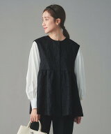 【SALE／40%OFF】UNITED ARROWS GISHA 2トーン ジャガード ベスト ユナイテッドアローズ トップス ベスト…