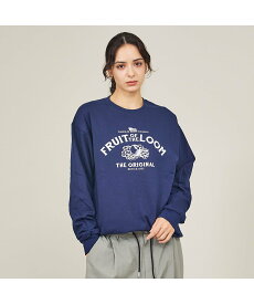 ABAHOUSE LASTWORD 【FRUIT OF THE LOOM】PRINT SWEAT5/プリントロゴ/ユ アバハウス トップス スウェット・トレーナー レッド ブラック ネイビー【送料無料】