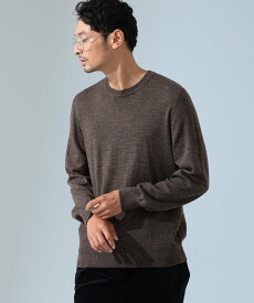 【SALE／50%OFF】B:MING by BEAMS B:MING by BEAMS / BBB ハイゲージ クルーネック ニット ビームス アウトレット トップス ニット ブラウン ベージュ ネイビー【送料無料】