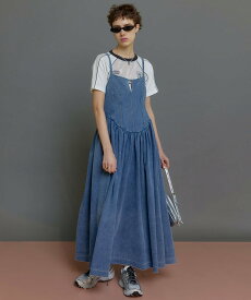 MAISON SPECIAL Denim Camisole Maxi One-piece Dress メゾンスペシャル ワンピース・ドレス ワンピース ブルー【送料無料】