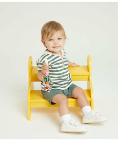 PETIT BATEAU セーラートップス&ショートパンツセット プチバトー トップス カットソー・Tシャツ【送料無料】