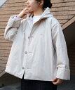 DANTON DANTON/(W)HOODED INSULATION A0673 ステップス ジャケット・アウター その他のジャケット・アウター ベージュ ネイビー ブルー グレー【送料無料】