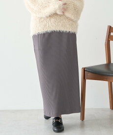 【SALE／45%OFF】AMERICAN HOLIC 針抜きリブナロースカート アメリカンホリック スカート その他のスカート ベージュ ブラウン グレー ブラック