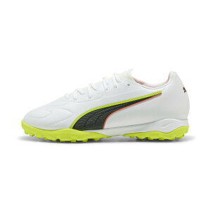 PUMA �L�b�Y �L���O 20 �}�b�` TT +�~�b�h �T�b�J�[�g���[�j���O�V���[�Y 20-22.5cm KING 20 MATCH TT+Mid Jr �v�[�} �V���[�Y�E�C �X�j�[�J�[ �z���C�g�y���������z