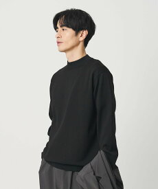 BEAUTY&YOUTH UNITED ARROWS デオドラント ジャケット ネック ロングスリーブ ニット 抗菌防臭 ウォッシャブル ビューティー＆ユース　ユナイテッドアローズ トップス ニット ブラック ホワイト【送料無料】