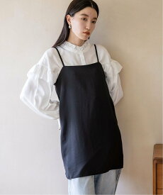 【SALE／10%OFF】LOWRYS FARM レイヤードキャミチュニック ローリーズファーム トップス キャミソール ブラック グレー【送料無料】